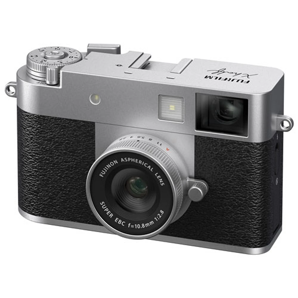 Fujifilm X Half Optical Zoom Digital Camera - Silver