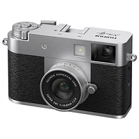 Fujifilm X Half Optical Zoom Digital Camera - Silver