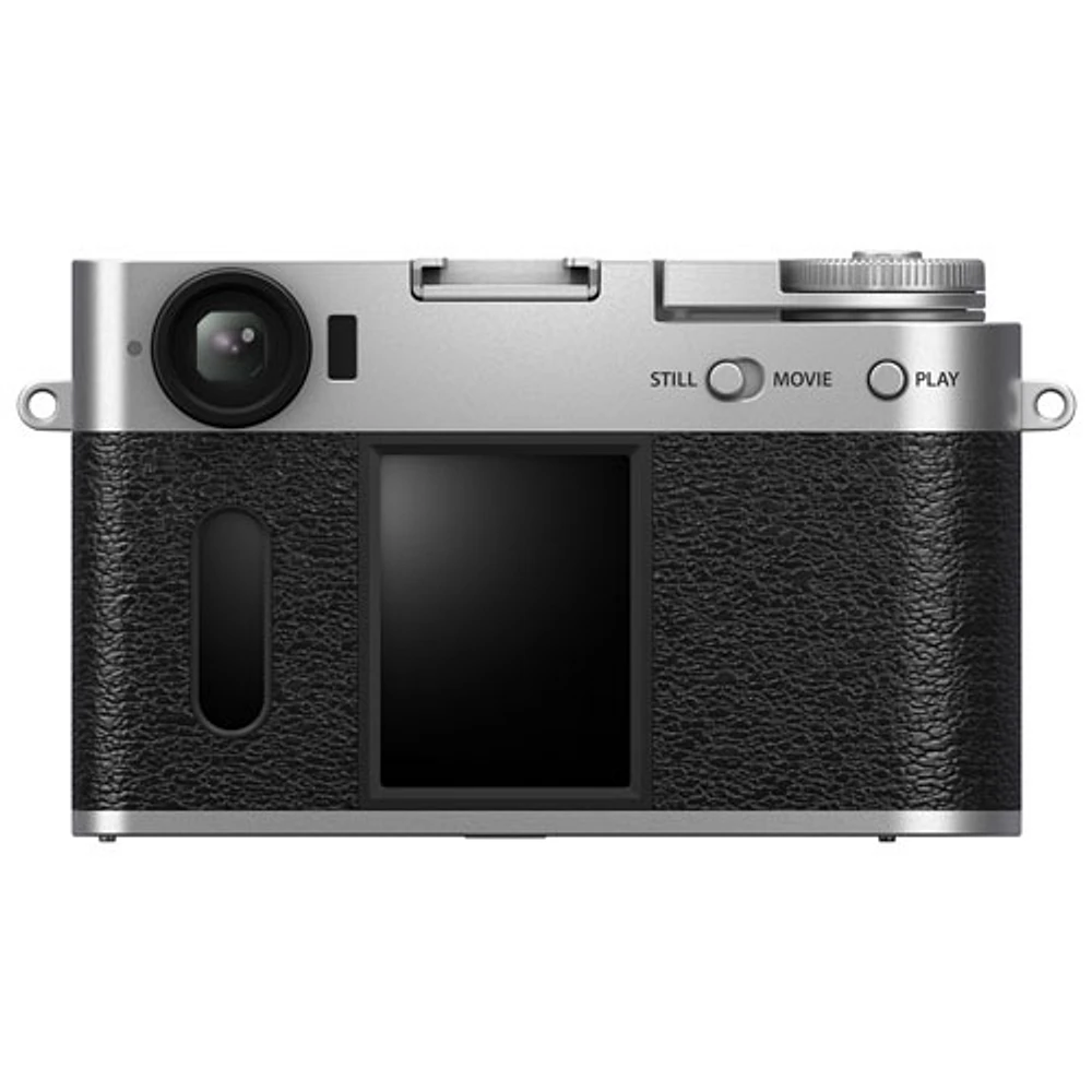 Fujifilm X Half Optical Zoom Digital Camera - Silver