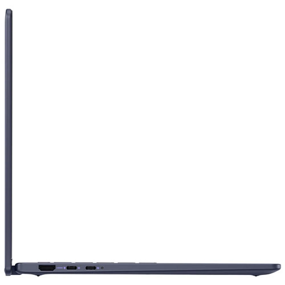Portable 2-en-1 à écran tactile de 14 po de Dell - Bleu minuit (Ryzen AI 7 350 d'AMD/RAM 16 Go/SSD 1 To)