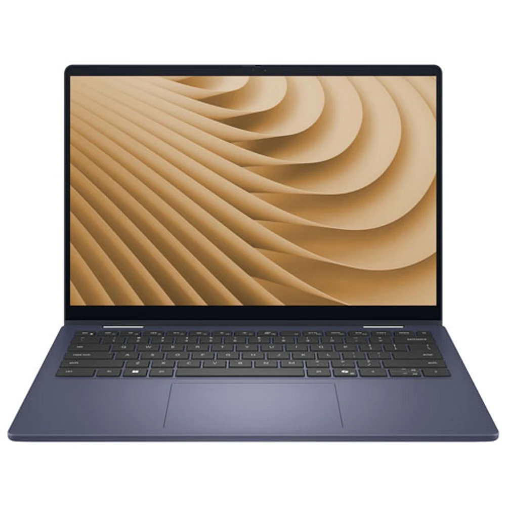 Portable 2-en-1 à écran tactile de 14 po de Dell - Bleu minuit (Ryzen AI 7 350 d'AMD/RAM 16 Go/SSD 1 To)