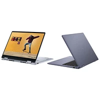 Portable 2-en-1 à écran tactile de 14 po de Dell - Bleu minuit (Ryzen AI 7 350 d'AMD/RAM 16 Go/SSD 1 To)