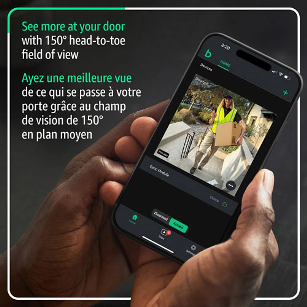 Blink 1440p Wi-Fi Video Doorbell