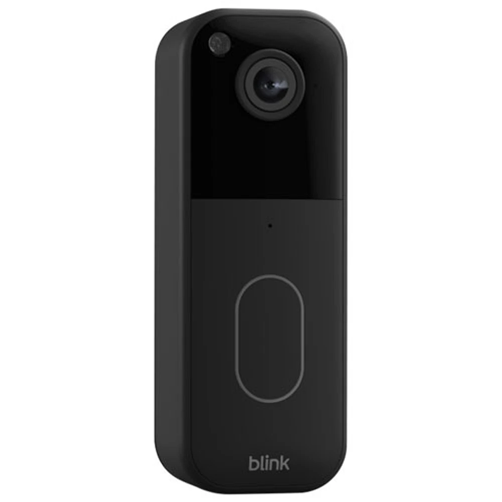Blink 1440p Wi-Fi Video Doorbell - Black