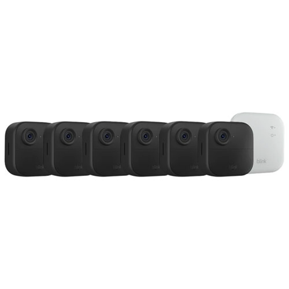 Blink Outdoor 4 Wire-Free 1080p Full HD IP Security Camera System with Sync Module Core XR