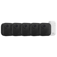 Blink Outdoor 4 Wire-Free 1080p Full HD IP Security Camera System with Sync Module Core - 5 Pack