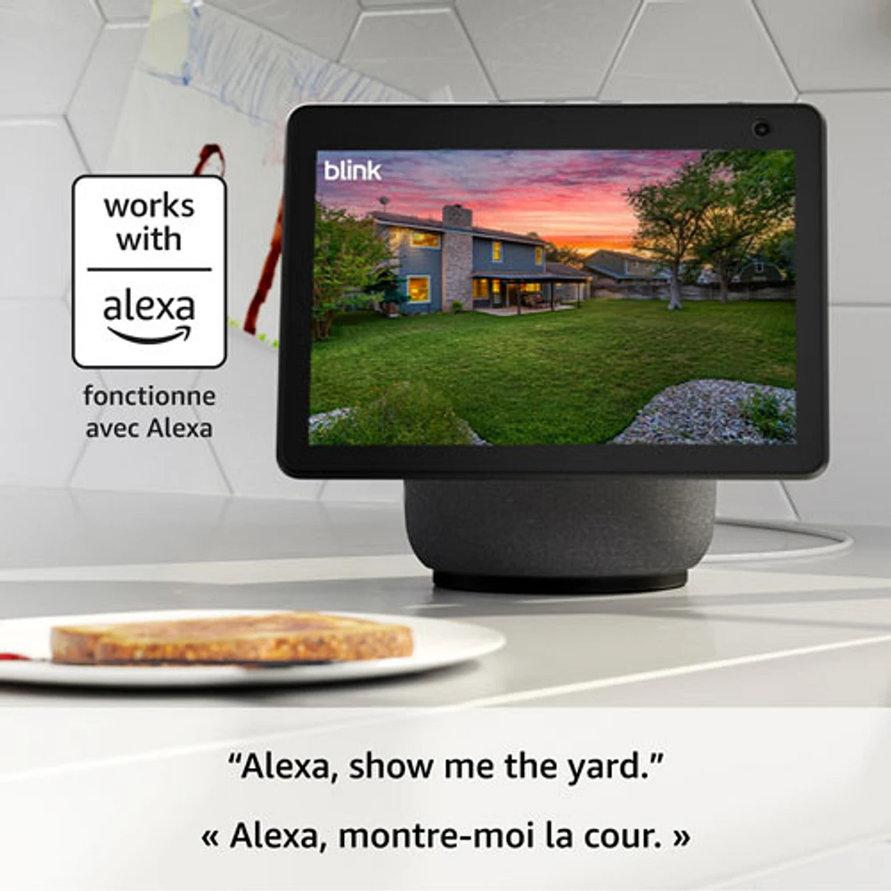 Système de surveillance avec caméras HD intégrale 1080p sans fil Outdoor 4 de Blink avec module Sync Core XR - Ensemble de 2