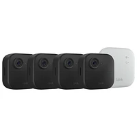 Blink Outdoor 4 Wire-Free 1080p Full HD IP Security Camera System with Sync Module Core XR - 4 Pack