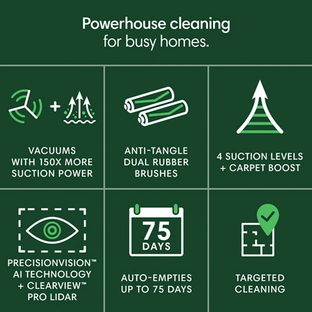 iRobot Roomba Plus 504 Vac Wi-Fi Self-Empty Robot Vacuum