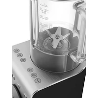 Mélangeur sur socle haute performance 1,5 l 1400 W de Smeg - Noir/Argenté
