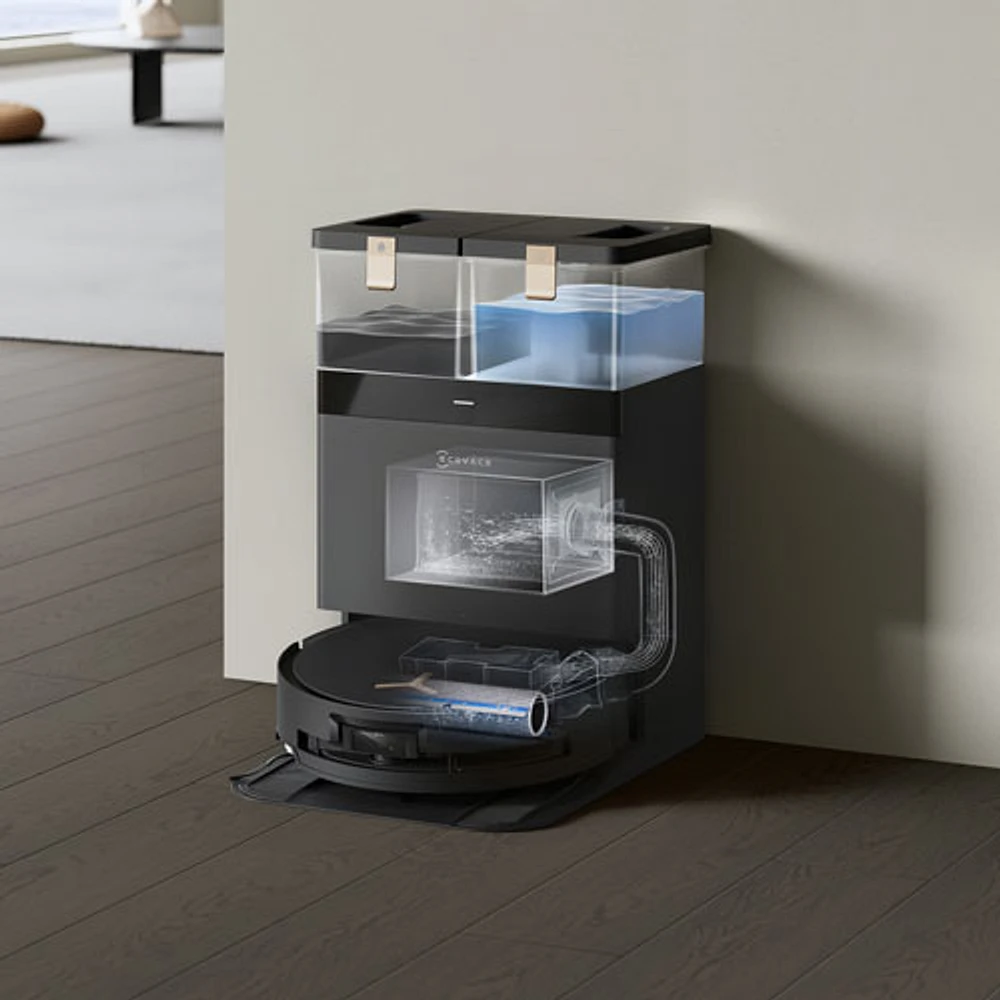 Ecovacs Deebot X8 Pro Omni Robot Vacuum & Mop - Black