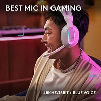 Casque de jeu sans fil G522 LIGHTSPEED de Logitech - Blanc - Exclusivité Best Buy