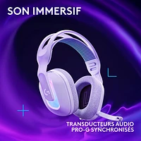 Casque de jeu sans fil G522 LIGHTSPEED de Logitech - Blanc - Exclusivité Best Buy
