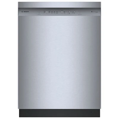 Boîte ouverte - Lave-vaisselle encastrable 24 po 48 dB série 300 de Bosch avec cuve en acier inoxydable - Acier inoxydable - Endommagé