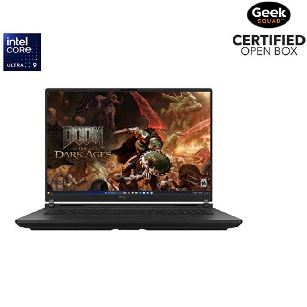 Boîte ouverte - Portable de jeu de 18 po ROG Strix SCAR d'ASUS (Core Ultra 9-275HX d'Intel/RAM 64 Go/SSD 1 To/RTX 5080)