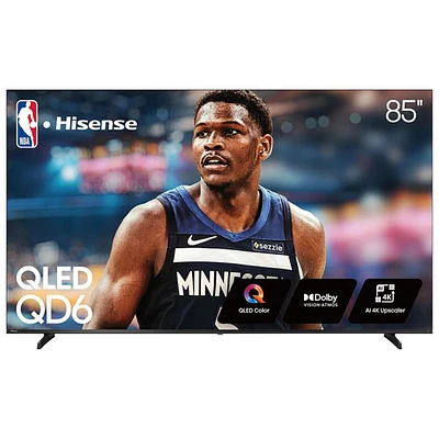 Hisense 85" 4K UHD HDR QLED Fire TV Smart TV (85QD6QF) - 2025