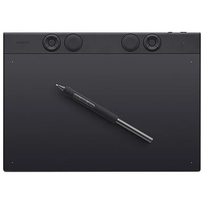 Wacom Intuos Pro Pen 16" x 9" Graphic Tablet with Stylus (PTK670K0A) - Black