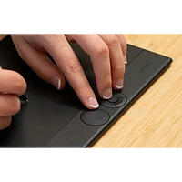 Wacom Intuos Pro Pen 16" x 9" Graphic Tablet with Stylus (PTK670K0A) - Black