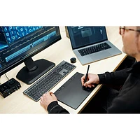 Wacom Intuos Pro Pen 16" x 9" Graphic Tablet with Stylus (PTK670K0A) - Black