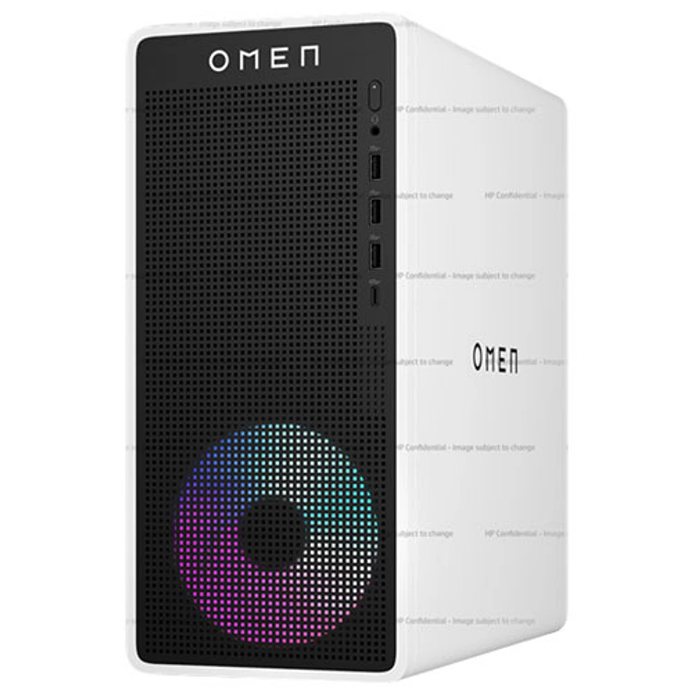 Ordinateur de jeu OMEN 16L de HP (Ryzen 7 8700F d'AMD/RAM 32 Go/SSD 2 To/GeForce RTX 4060/Windows 11)