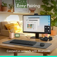 Logitech K250 Bluetooth Compact Keyboard with Numpad - Graphite - English