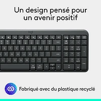 Logitech K250 Bluetooth Compact Keyboard with Numpad - Graphite - English
