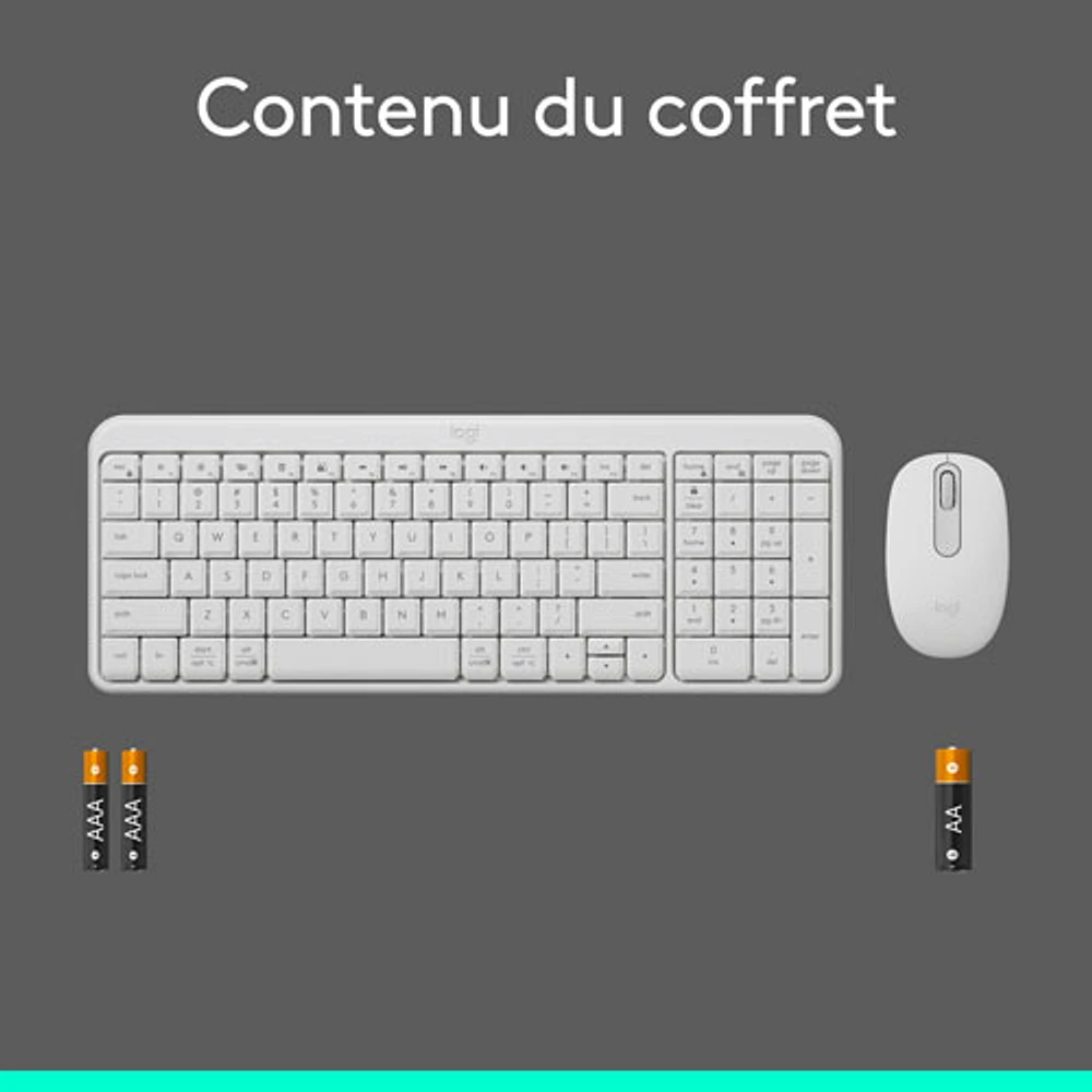 Logitech MK250 Wireless Keyboard & Mouse Combo