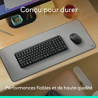Logitech MK250 Wireless Keyboard & Mouse Combo - Rose - English
