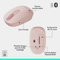 Logitech MK250 Wireless Keyboard & Mouse Combo - Rose - English