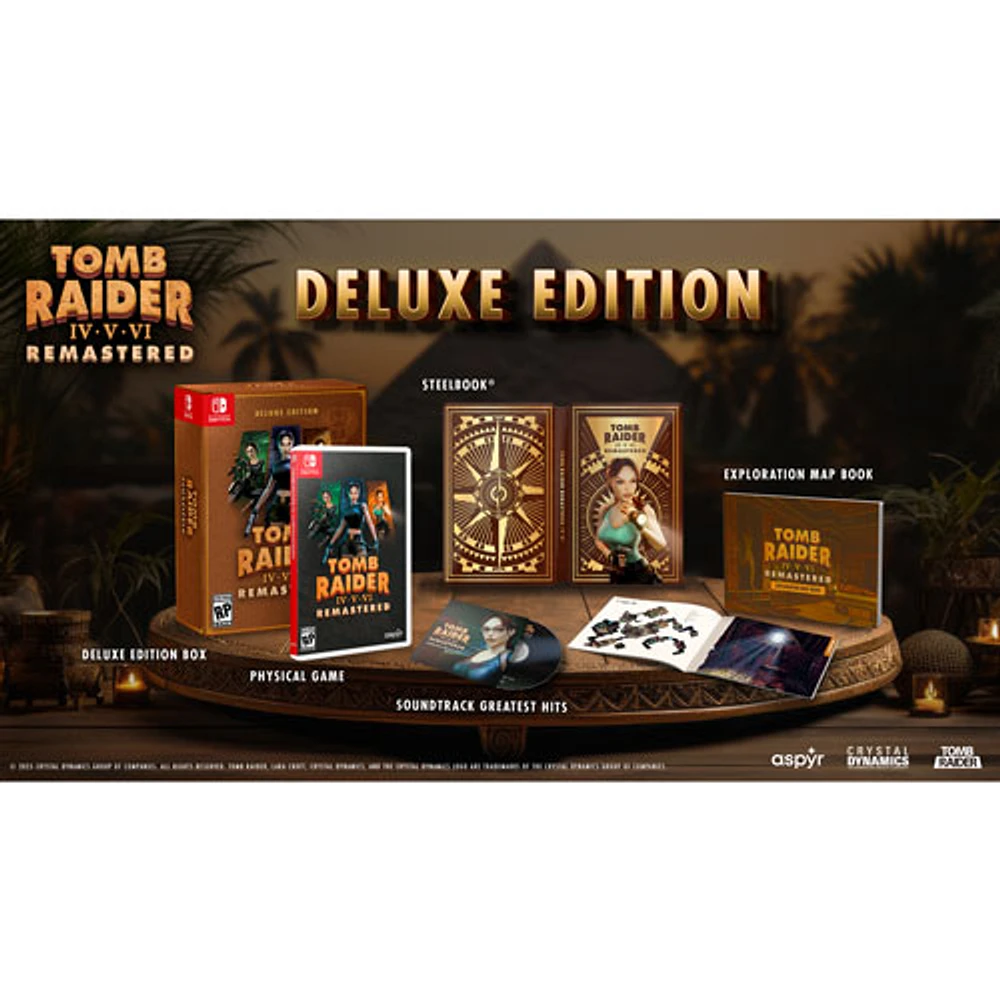 Tomb Raider IV-VI Remastered Deluxe Edition (Switch)