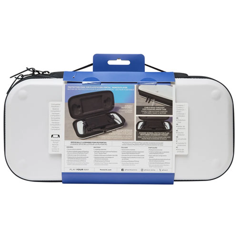 PowerA Protection Case for PlayStation Portal Remote Player - White