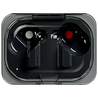 Écouteurs boutons 100 % sans fil à suppression du bruit Ear (a) de Nothing – Noir