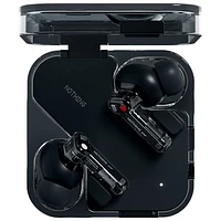 Écouteurs boutons 100 % sans fil à suppression du bruit Ear de Nothing – Noir
