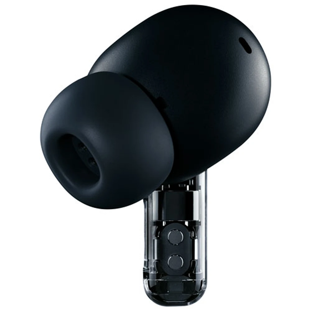 Écouteurs boutons 100 % sans fil à suppression du bruit Ear de Nothing – Noir