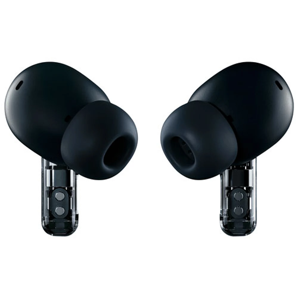 Écouteurs boutons 100 % sans fil à suppression du bruit Ear de Nothing – Noir