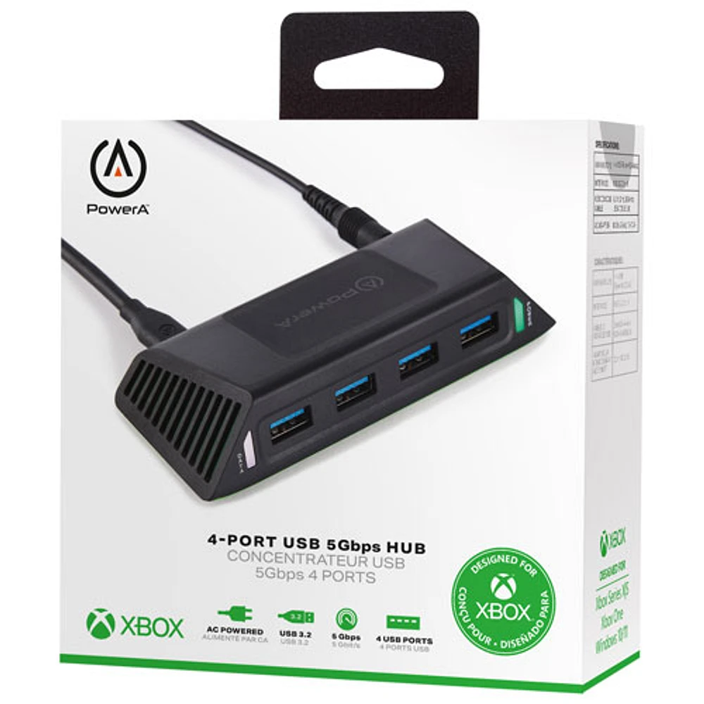 PowerA 4-Port USB 5Gbps Hub for Xbox Series X|S