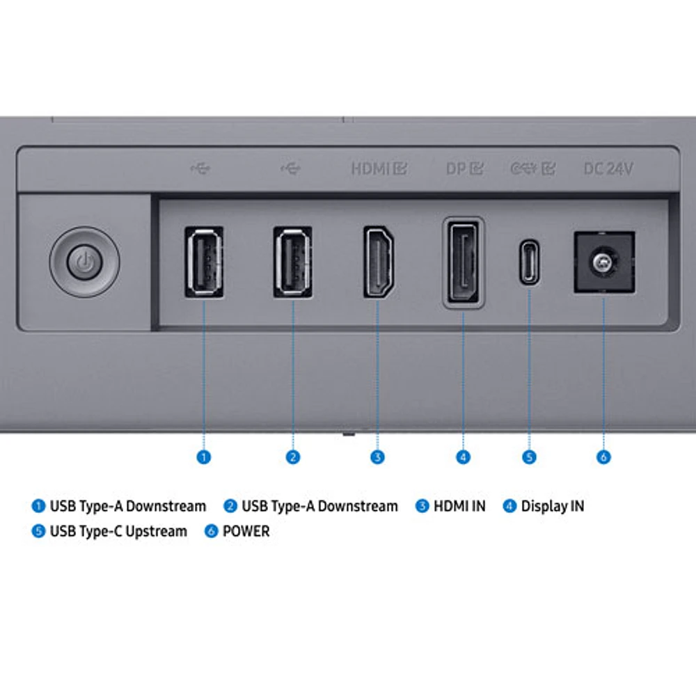 Samsung M9 32" 4K Ultra HD 165Hz 0.03ms GTG OLED LED Smart Gaming Monitor (LS32FM900SNXZA) - Silver