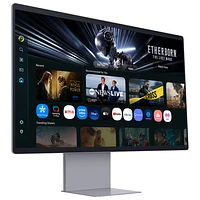 Samsung M9 32" 4K Ultra HD 165Hz 0.03ms GTG OLED LED Smart Gaming Monitor (LS32FM900SNXZA) - Silver