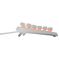 Clavier de jeu ergonomique rétroéclairé sans pavé numérique Apex 3 de SteelSeries - Blanc - Anglais