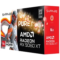Carte graphique Pure AMD Radeon RX 9060 XT GDDR6 16 Go de Sapphire