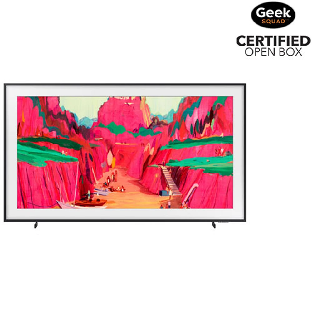 Boîte ouverte - Téléviseur intelligent Tizen HDR Neo QLED UHD 4K 75 po The Frame Pro de Samsung (QN75LS03FWFXZC) - 2025