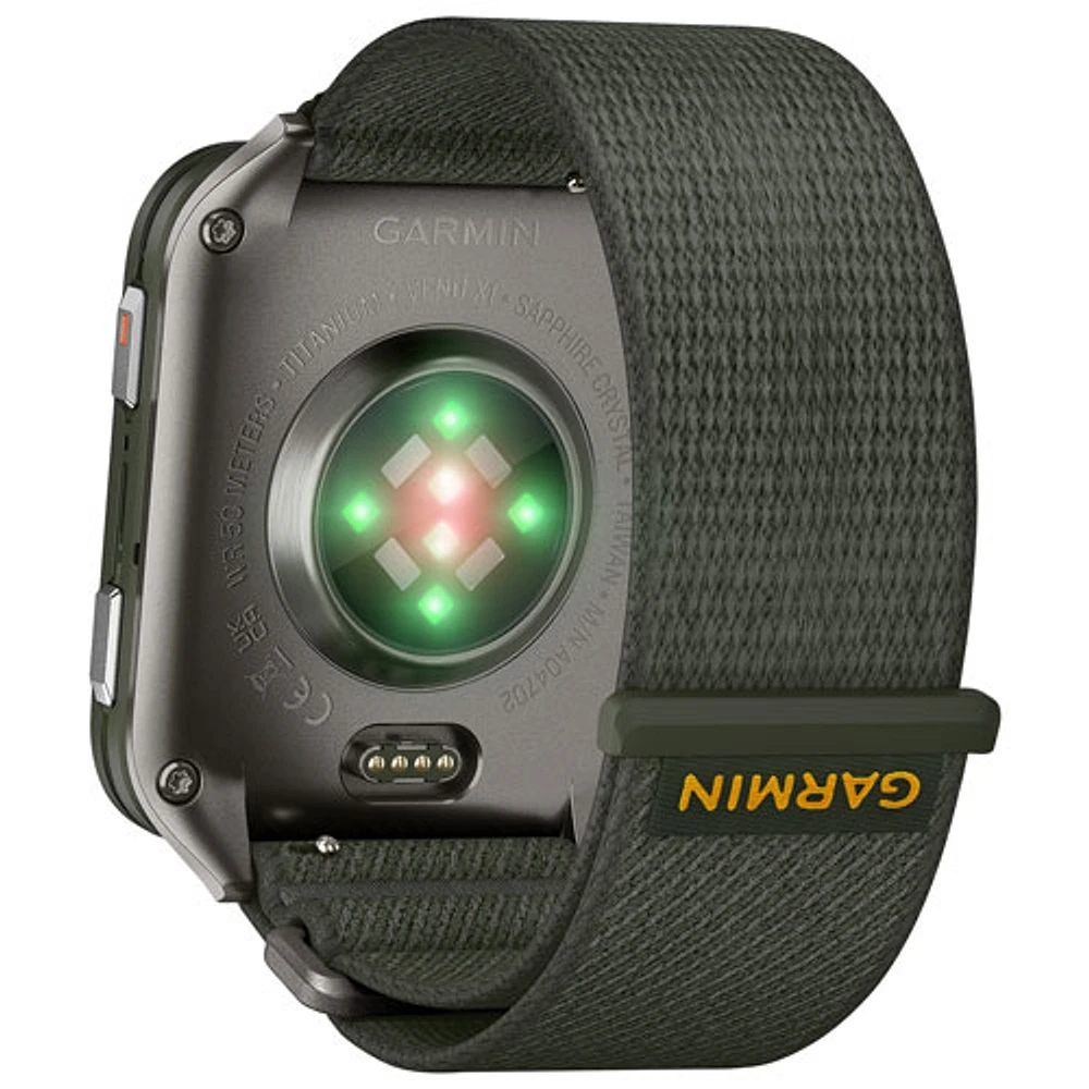 Garmin Venu X1 AMOLED 51mm GPS Smartwatch - Moss