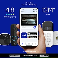Chamberlain myQ Smart Wire-Free Outdoor 2K Security Camera