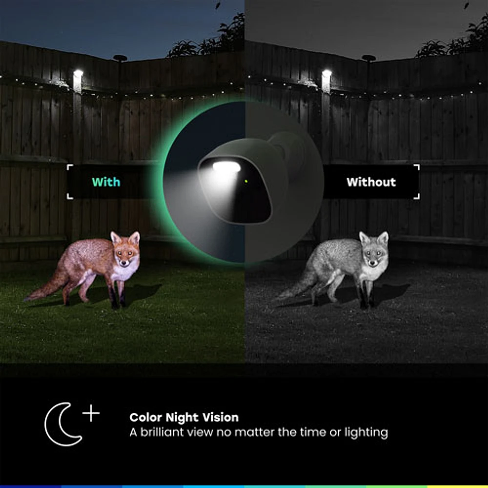 Chamberlain myQ Smart Wire-Free Outdoor 2K Security Camera