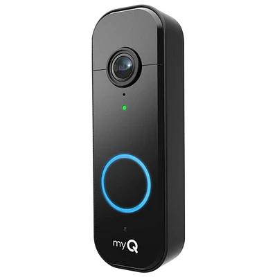 Chamberlain myQ Wi-Fi Video Doorbell - Black