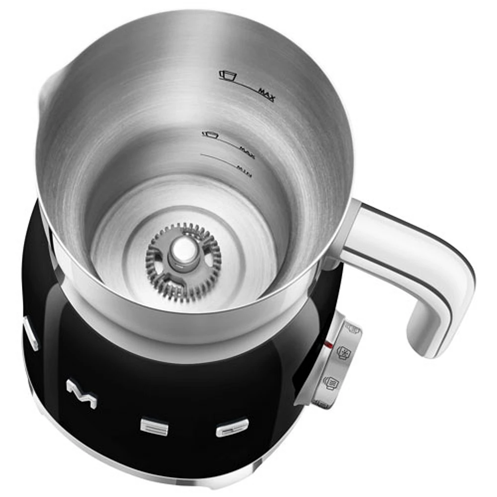 Mousseur à lait Années 50 de Smeg - Noir