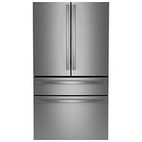 GE Profile 36" 28.7 Cu. Ft. French Door Refrigerator with Water Dispenser (PGE29BYTFS) - Stainless Steel