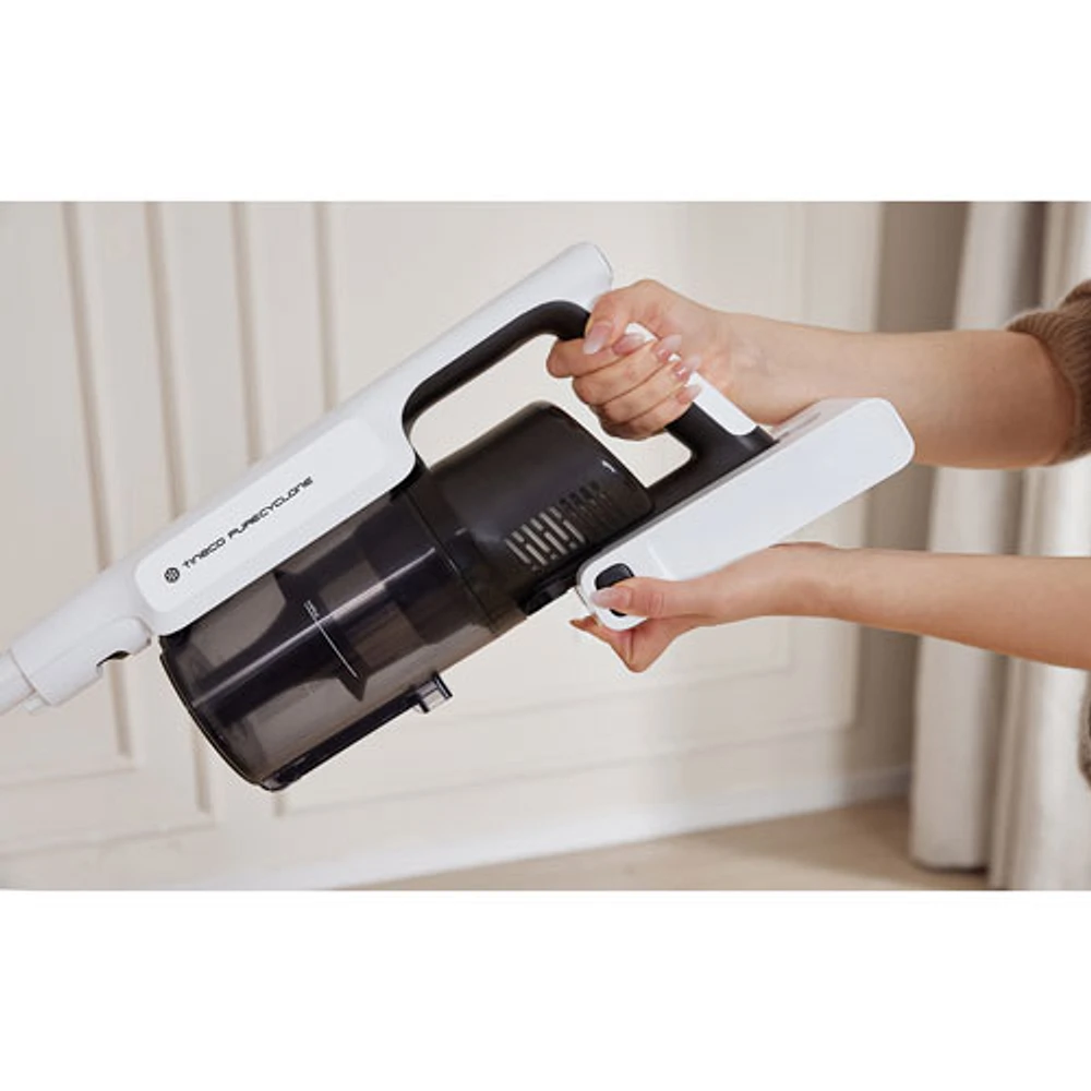 Aspirateur-balai sans sac sans fil GO 150 Slim de Tineco - Blanc/Noir