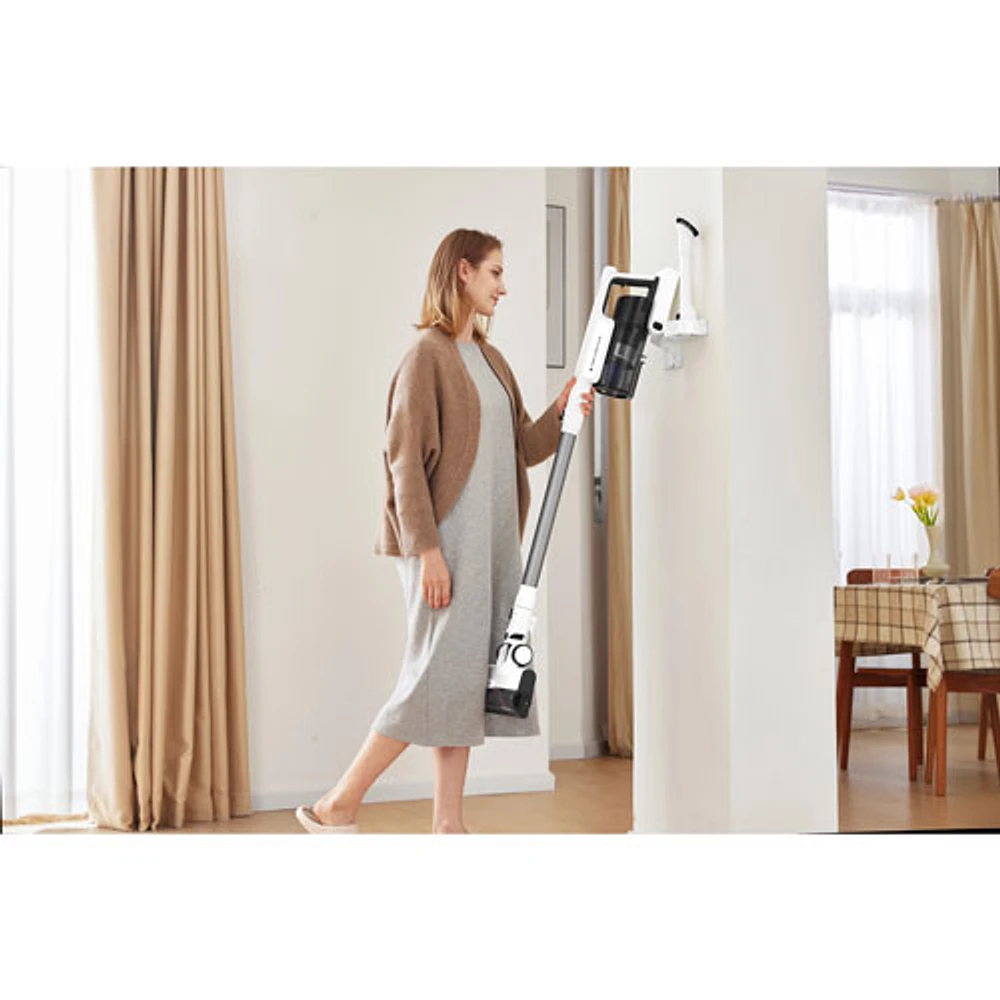 Aspirateur-balai sans sac sans fil GO 150 Slim de Tineco - Blanc/Noir