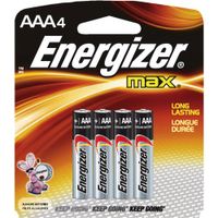 Energizer "AAA" 1.5V -Pack Batteries